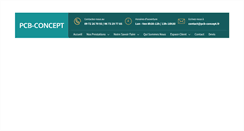 Desktop Screenshot of pcb-concept.fr